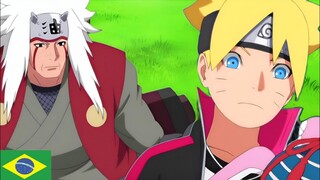🇧🇷JIRAIYA Impressiona SASUKE: A Jornada Ao PASSADO de Boruto e Sasuke