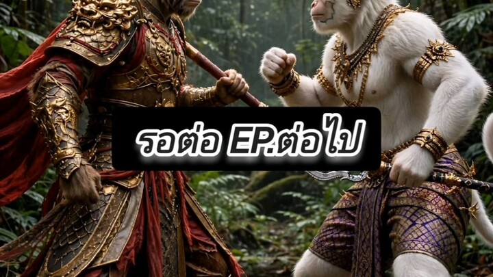 🔥 หนุมาน ปะทะ ซุนหงอคง!  EP1ศึกวานรสะเทือนฟ้า ใครจะเป็นฝ่ายเหนือกว่า? 🐒⚡#หนุมาน #ซุนหงอคง #รามเกีย