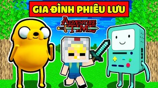 TÔ GÀ EM BÉ ĐƯỢC GIA ĐÌNH GIỜ PHIÊU LƯU NHẬN NUÔI TRONG MINECRAFT*TÔ GÀ FIN GẶP JAKE VÀ BMO