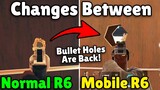 Side By Side Comparison Between R6 Mobile Vs Normal Build - Rainbow Six Siege Demon Veil