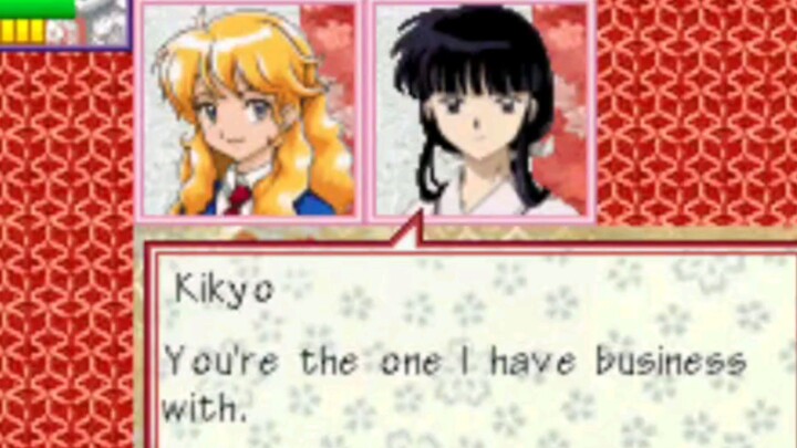 Inuyasha Secret of the Divine Jewel clip - Confront with Kikyo