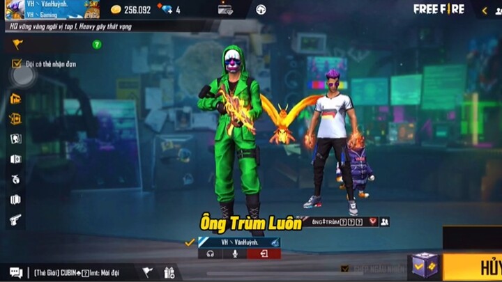 Ông Trùn FF Rủ Văn Huỳnh Solo