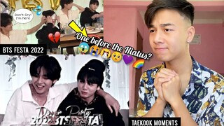 BTS Festa | Taekook for the LAST time 💥(Till next chapter) ll Taekook in festa 2022 | REACTION