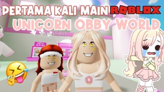 VOICE REVEAL?! MAIN UNICORN OBBY WORLD BARENG ADIK😹❕ROBLOX INDONESIA🇮🇩