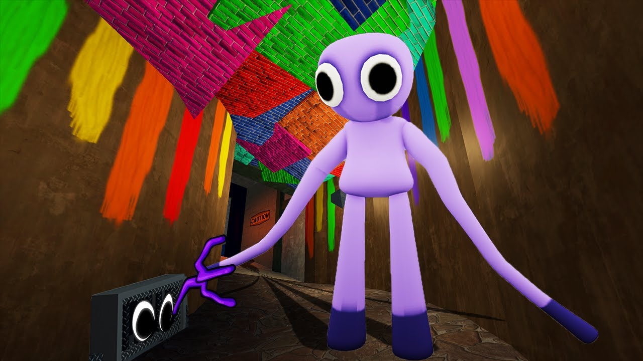 RAINBOW FRIENDS RP New Update ALL JUMPSCARES RED 