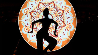 The dance of the bards in Dunhuang, the dance murals, the dance like smoke, the pillars of light ris