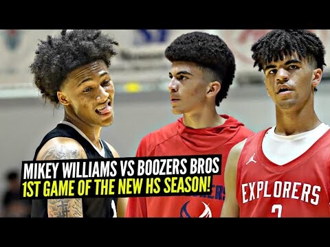Mikey Williams vs The BOOZER BROS!! 1st Game Of The Season Was EPIC at KT Classic!!