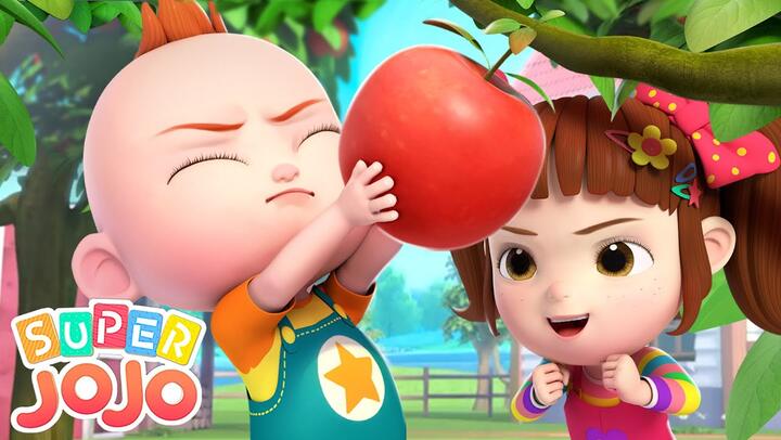 Baby JoJo Picks Apples | Learn Numbers Song | Super JoJo Nursery Rhymes & Kids Songs