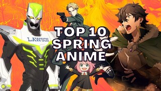 TOP 10 SPRING ANIME 2022