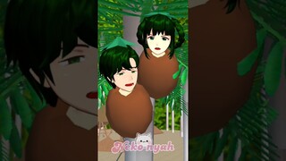 I'm A Coconut 🥥😆 #sakuraschoolsimulator #shorts #tiktok #meme #roblox #funny