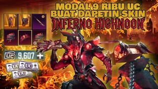 MODAL 9 RIBU UC BUAT DAPETIN SKIN SULTAN "INFERNO HIGHNOON" ?! HOKI GAK YA ?? - PUBG MOBILE
