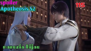 Spoiler Apotheosis S2 Part 115 : Manusia Hijau