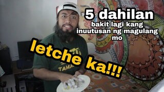 5 Dahilan bakit lagi kang inuutusan ng magulang mo