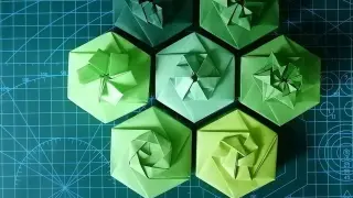 [Origami] 7 hexagonal cartons, which one do you pick?