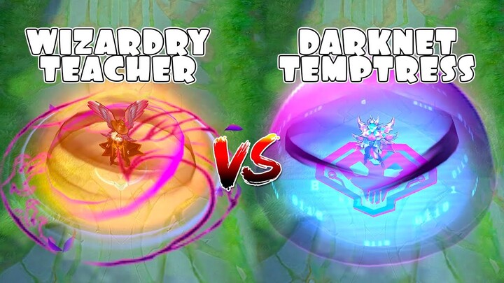 Alice Darknet Temptress VS Wizardry Teacher Skin Comparison