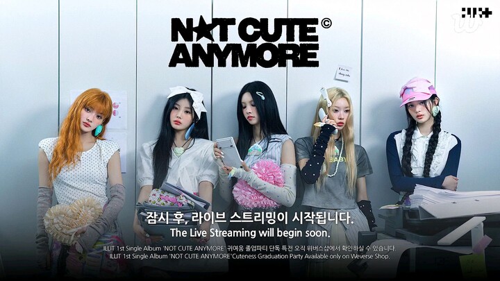 ILLIT 1st Single Album ‘NOT CUTE ANYMORE’ Cuteness Graduation Party