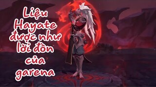 Hayate Liệu Có lợi Hại Như Lời Đồn Của Garena ! liệu có Phí 100k Không