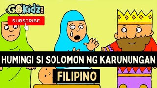 HUMINGI SI SOLOMON NG KARUNUNGAN | Bible Story