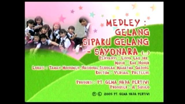 Gelang Sipaku Gelang & Sayonara - Artis Cilik GNP