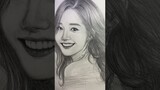 Pencil Drawing of Park Min Young
