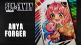 SPEED COLORING Anya Forger Anime Spy × Family [スパイファミリー]