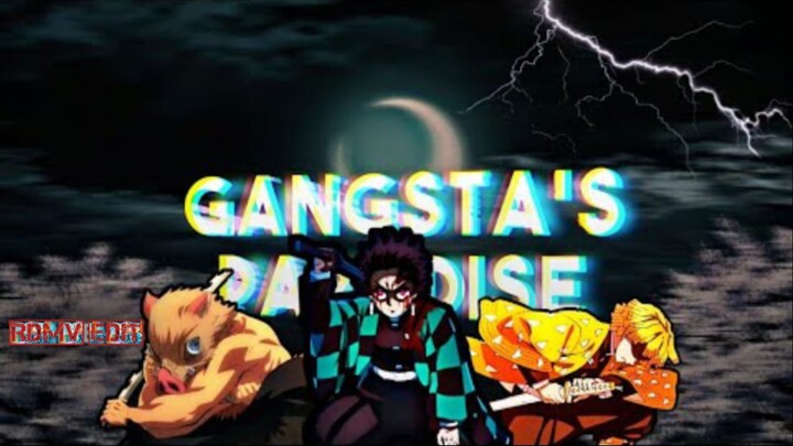 Gangsta's Paradise - 「EDIT」- Demon Slayer - Tanjiro × Zenitsu × Inosuke by RDMV