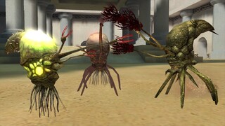 Halo 1 Flood Infection Forms VS. Halo 2 Flood Infection Forms VS. Halo 3 Flood Infection Forms