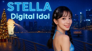 [EP.02] Stella (Xing Lan), the digital idol, makes her debut | A 2-minute Christmas-themed medley + 