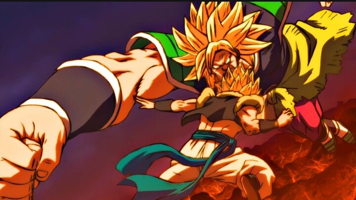 Gilaaaa Gogeta Vs Broly pertarungan antar legenda Saiya