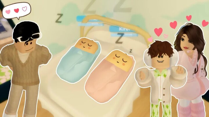 KELUARGA BOKIR ADOPSI BAYI KEMBAR ｜  Club Roblox Role Play Indonesia