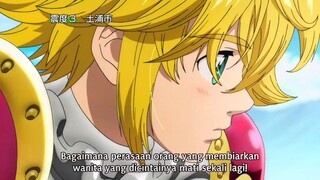 EPIC MOMENT!! penyesalan Ban saat tahu Meliodas berkali² melihat Elisabeth mati dan bereinkarnasi