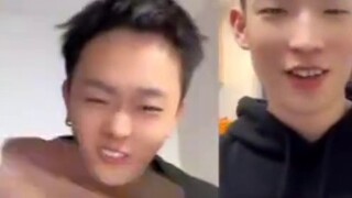 The swing compe*on, Ai Meili and Yang Qiangqiang join forces