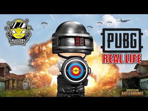 EP212 - PUBG DOLL PRACTISE TARGET (Unboxing and Review) - Blasters Mania