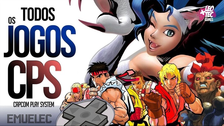 OLHA SÓ❕PACOTE completo dos️JOGOS CAPCOM O MELHOR EMULADOR para o seu EMUELEC BA