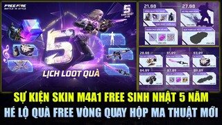 Free Fire | Sự Kiện Nhận Skin M4A1 Sinh Nhật FREE Và Vòng Quay Hộp Ma Thuật - Test Mở Hộp Dạ Hội Mới