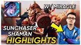 Miracle- nasa Autochess MOBA na | EARTH SHAKER (SUNCHASER SHAMAN) Highlights