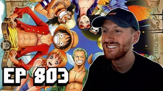 ONE PIECE EPISODE 803 REACTION | STREAM VOD