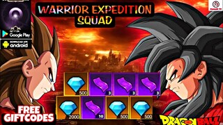 Warrior Expedition Squad Gameplay - All 6 Giftcode - Dragon Ball RPG Game Android