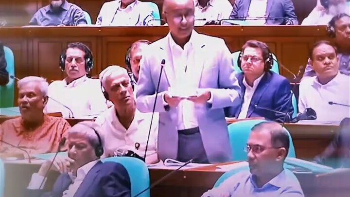 A poem by the Law Minister of Bangladesh