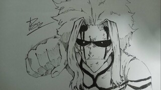 วาดรูป ออไมท์ จากเรื่องHero Academia