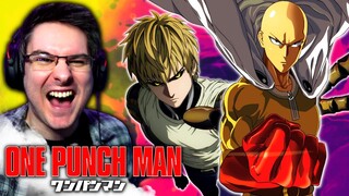 ONE PUNCH MAN Openings 1-2 REACTION! | Anime Opening Reaction