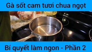 Gà sốt cam tươi chua ngọt #2