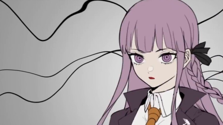 Danganronpa: Animasi tulisan tangan [ワンミーツハー] belum selesai