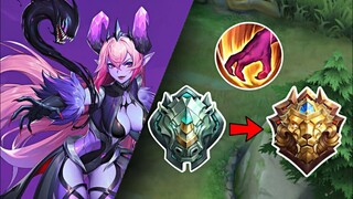 THE NEW JUNGLE SELENA BULLYING EPIC TO LEGEND EASY (INSANE DAMAGE) MLBB