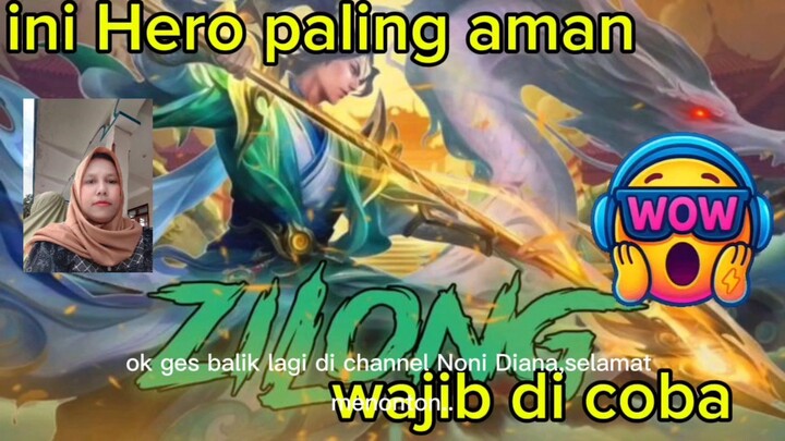 ( PALING AMAN) HERO INI WAJIB DI COBA ! AUTO SAVAGE PAS TURTLE - NONI DIANA MLBB