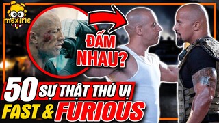 Fast & Furious: Top 50 Sự Thật Thú Vị - Vin Diesel Đấm The Rock | meXINE