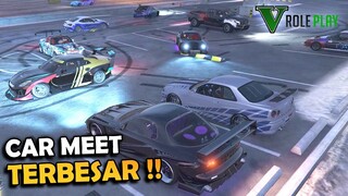 CAR MEET TERBESAR DI KOTA !! - GTA V ROLEPLAY INDONESIA