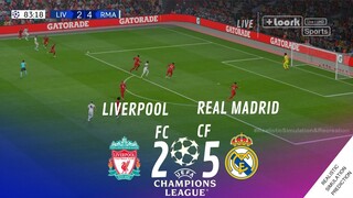 LIVERPOOL FC vs. REAL MADRID [2-5] • HIGHLIGHTS | VideoGame Simulation & Recreation