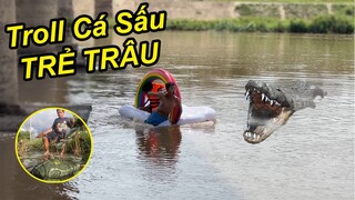 TROLL Trẻ Trâu Và Team Bằng Cá Sấu Cười Đau Bụng | TQ97