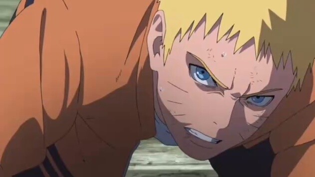 Sasuke has the upper hand in the single-handed battle against Otsutsuki Momoshiki